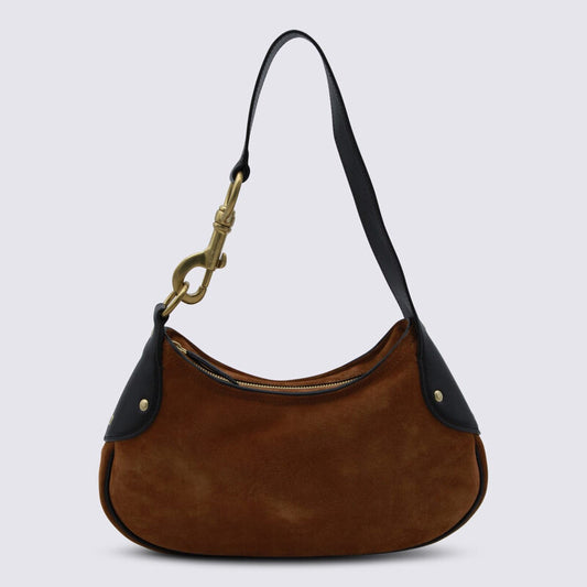 Vintage Oak Leather Small Hackney Shoulder Bag
