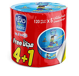 Nadec Cheese Triangle 120g 4+1