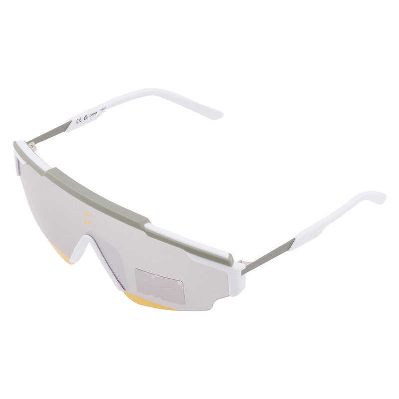 Chrome Mirror Shield Men's Sunglasses
