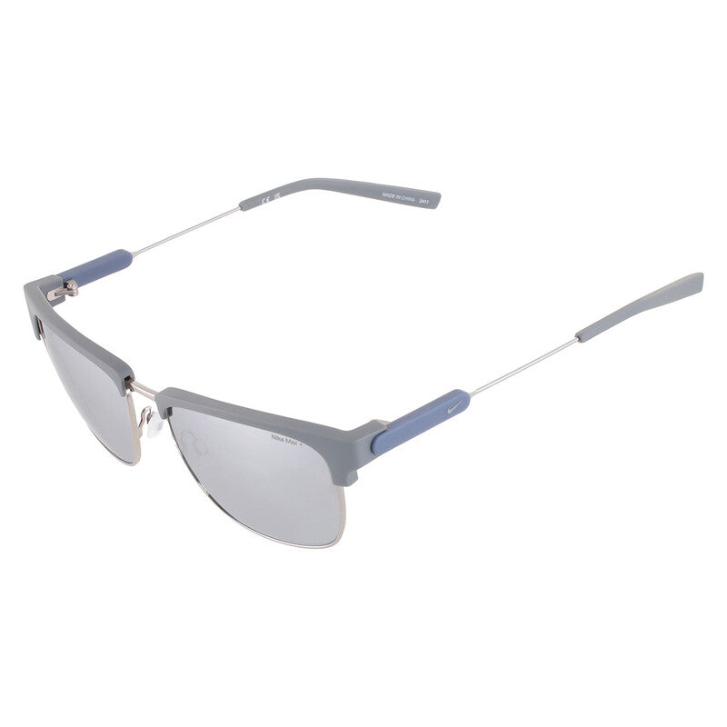 Chrome Mirrored Square Men's Sunglasses