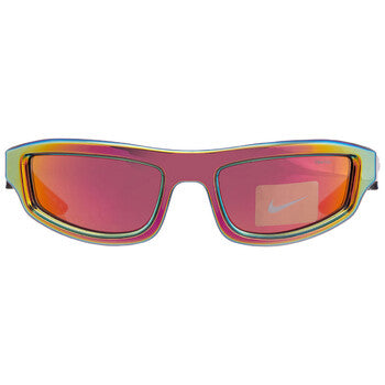 Orange Multilayer Wrap Men's Sunglasses