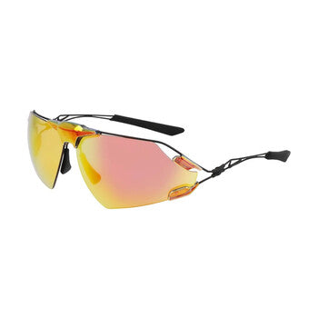 Road Orange Mirror Shield Men's Sunglasses