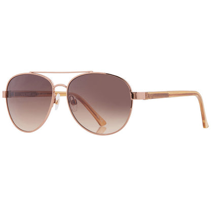 30499DBM224 Brown Pilot Ladies Sunglasses