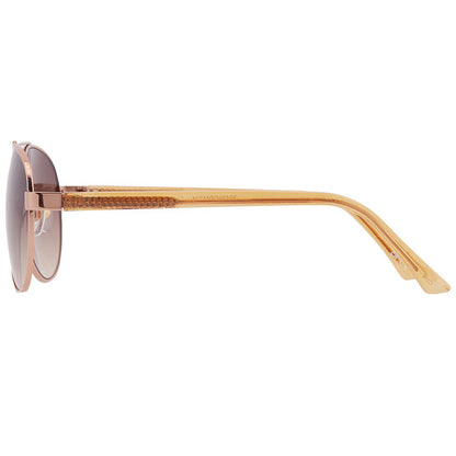 30499DBM224 Brown Pilot Ladies Sunglasses