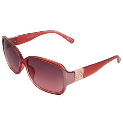 38651LSL653 Pink Square Ladies Sunglasses