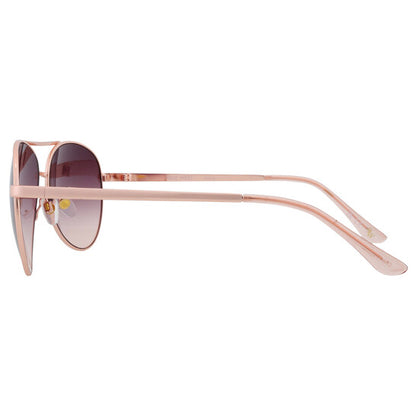 39361RNJ653 Brown Pilot Ladies Sunglasses