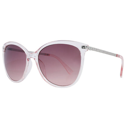 46238RNJ104 Smoke Round Ladies Sunglasses