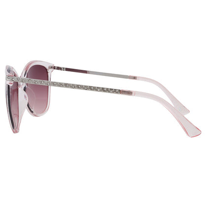 46238RNJ104 Smoke Round Ladies Sunglasses