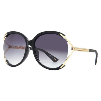 54696RNJ001 Black Square Ladies Sunglasses
