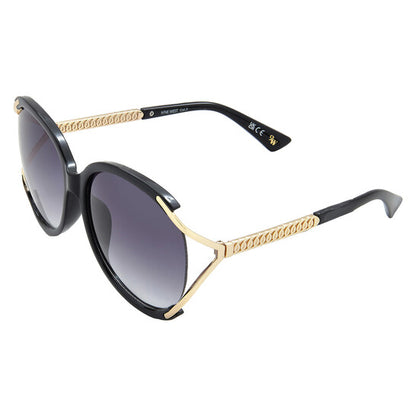 54696RNJ001 Black Square Ladies Sunglasses