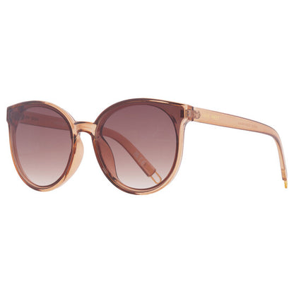 59773RNJ TAN Brown Oval Ladies Sunglasses