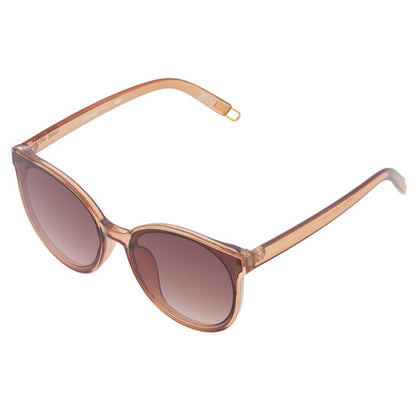 59773RNJ TAN Brown Oval Ladies Sunglasses
