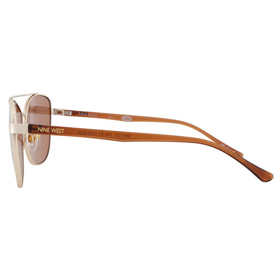 NW 23 1053 GLD Gold Pilot Ladies Sunglasses