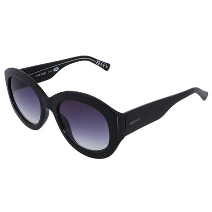 NW 23 1054 SBLK Smoke Oval Ladies Sunglasses