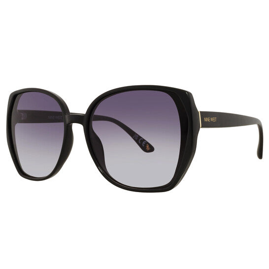 NW 23 458 BLK Smoke Square Ladies Sunglasses