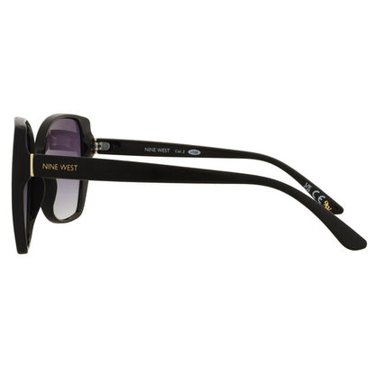 NW 23 458 BLK Smoke Square Ladies Sunglasses