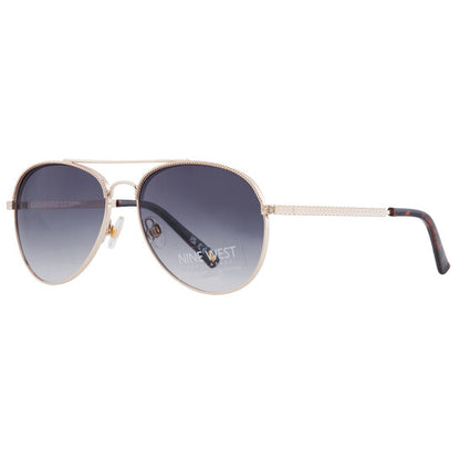 NW 23 478 GLD Smoke Pilot Ladies Sunglasses