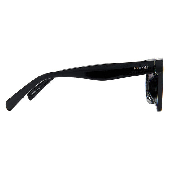NW 23 483 BLK Smoke Rectangular Ladies Sunglasses