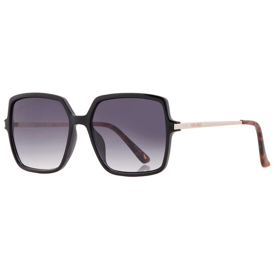 NW 23 505 BLK Smoke Square Ladies Sunglasses