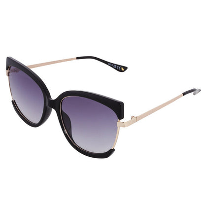 NW 25 1012 BLK Smoke Cat Eye Ladies Sunglasses