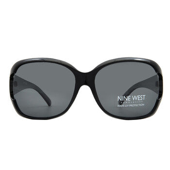 S03528RNJ001 Smoke Rectangular Ladies Sunglasses