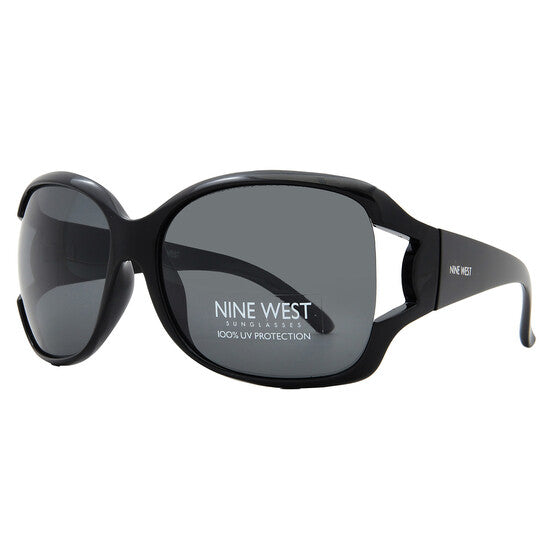 S03528RNJ001 Smoke Rectangular Ladies Sunglasses