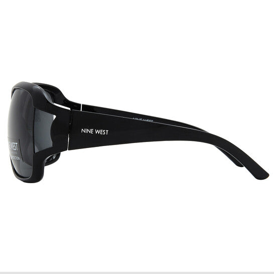 S03528RNJ001 Smoke Rectangular Ladies Sunglasses