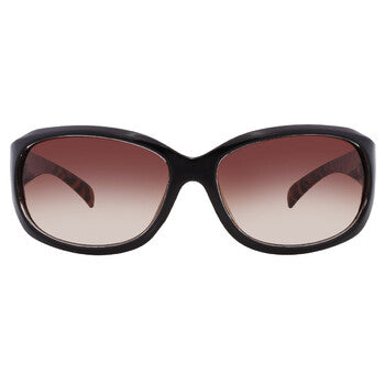 S03529RNJ009 Smoke Rectangular Ladies Sunglasses