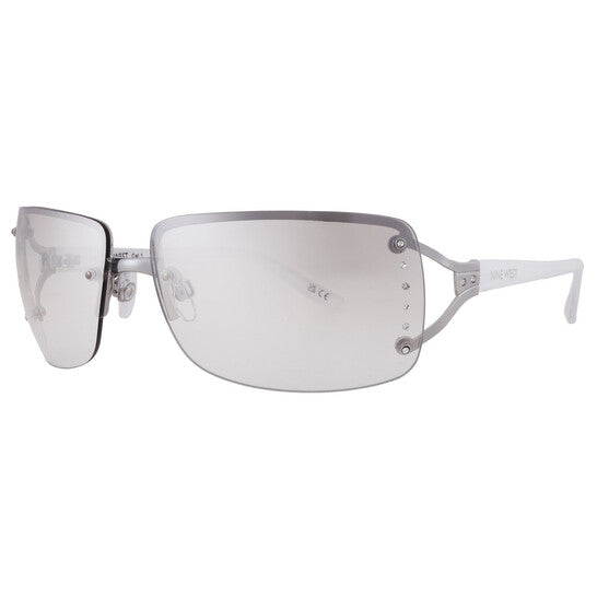 S04601RDF022 Silver Rectangular Ladies Sunglasses