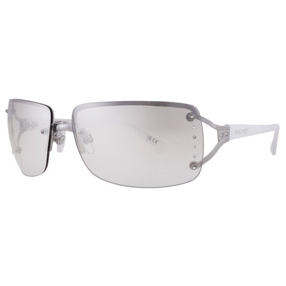 S04601RDF022 Silver Rectangular Ladies Sunglasses