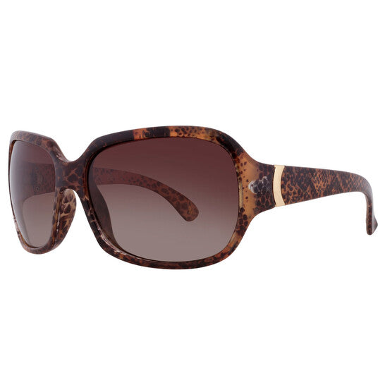 S05969RNP200 Brown Rectangular Ladies Sunglasses