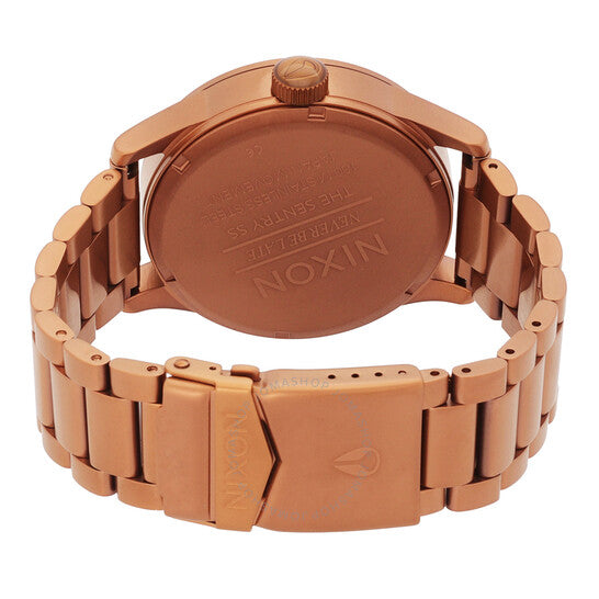 Nixon, Sentry SS Quartz Copper Dial Men's Watch