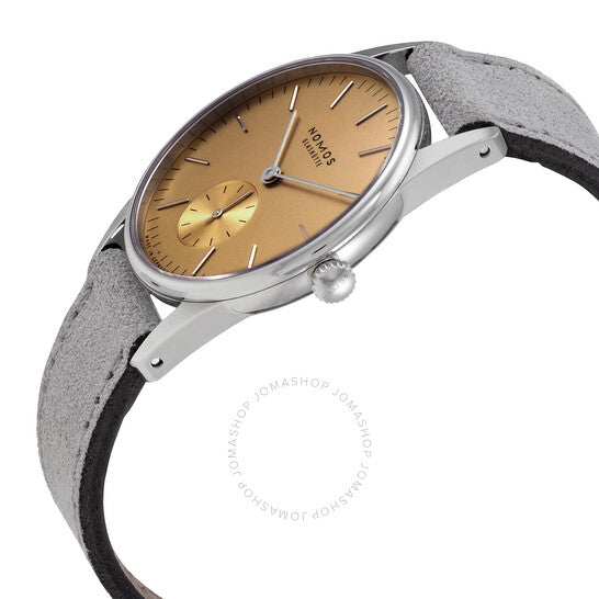 Nomos, Orion Hand Wind Gold Dial Ladies Watch