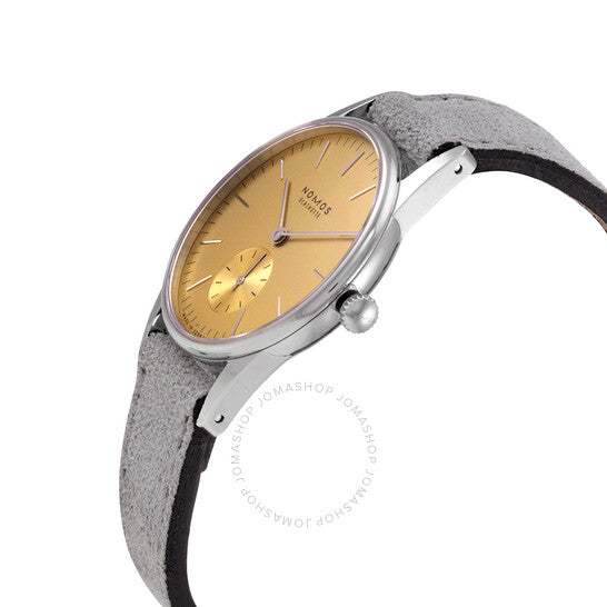 Nomos, Orion Hand Wind Gold Dial Ladies Watch