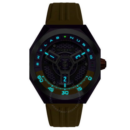 Nubeo, Skylab Automatic Purple Dial Men's Watch