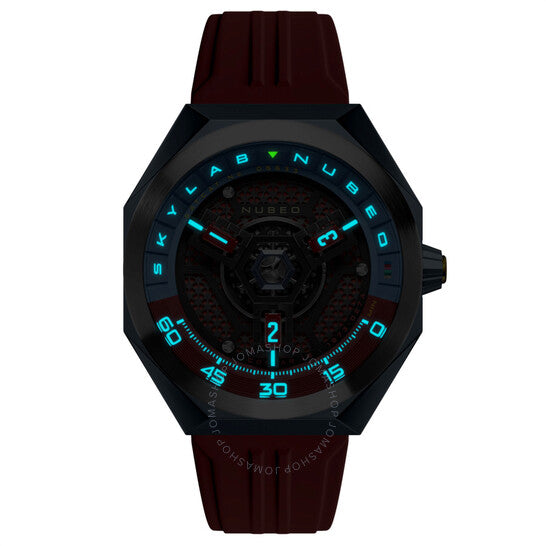 Nubeo, Skylab Automatic Red Dial Men's Watch