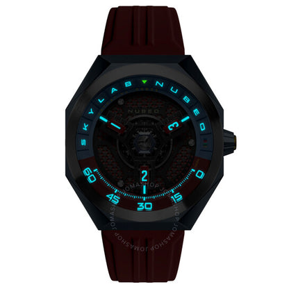 Nubeo, Skylab Automatic Red Dial Men's Watch