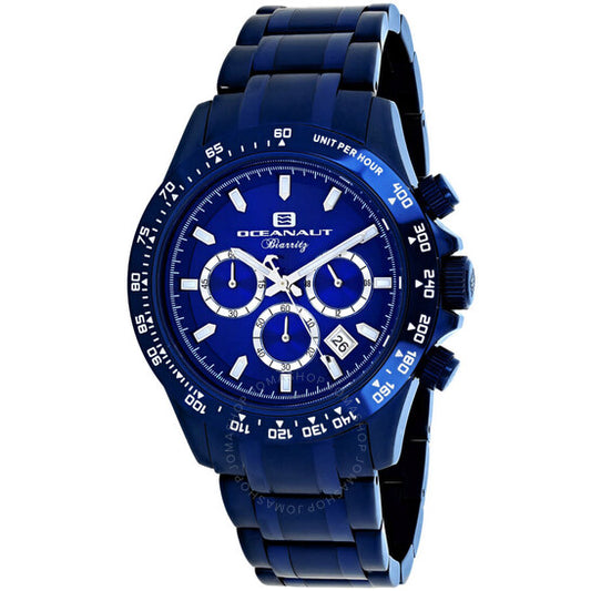 Oceanaut, Biarritz Chronograph Quartz Blue Dial Men's Watch
