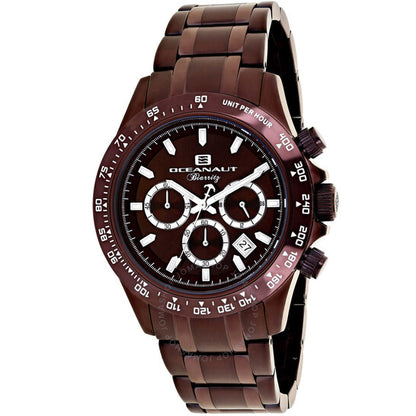 Oceanaut, Biarritz Chronograph Quartz Brown Dial Men's Watch