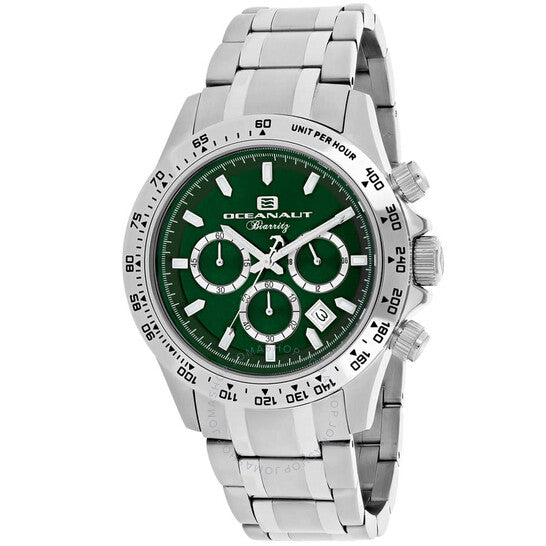 Oceanaut, Biarritz Chronograph Quartz Green Dial Men's Watch