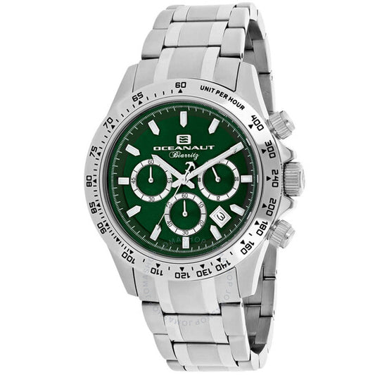 Oceanaut, Biarritz Chronograph Quartz Green Dial Men's Watch