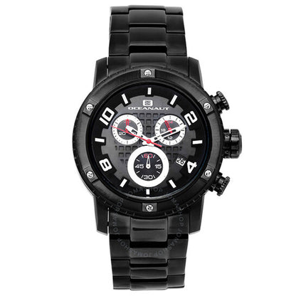 Oceanaut, Impulse Chronograph Quartz Black Dial Men's Watch
