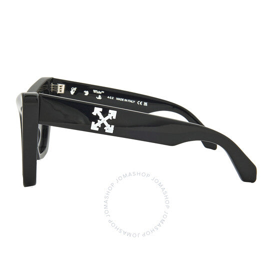 نظارة شمسية نسائية من إدوارد، باللون الرمادي الداكن، بتصميم عين القطة، باللون الأبيض العاجي