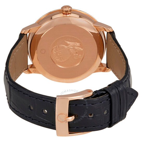 Omega, De Ville Prestige Blue Diamond Dial Ladies Watch