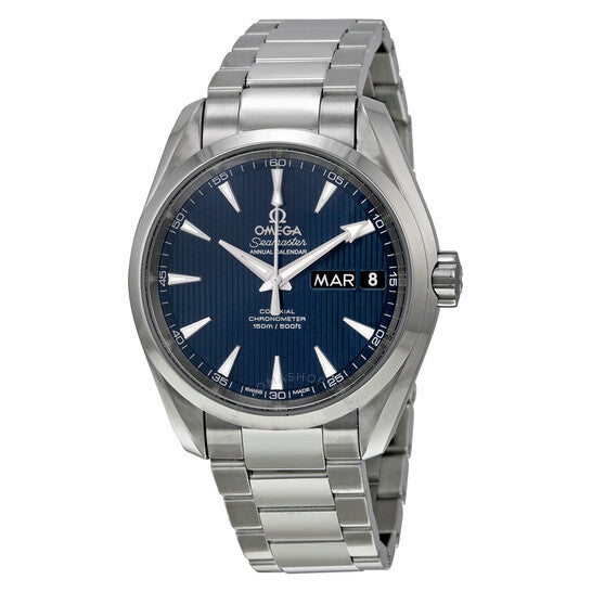 Omega, Aqua Terra Annual Calendar Blue Dial Men's Watch