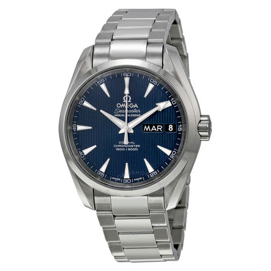 Omega, Aqua Terra Annual Calendar Blue Dial Men's Watch