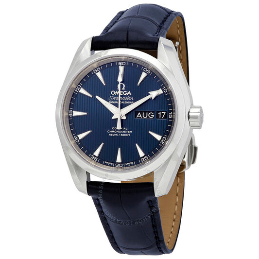 Omega, Aqua Terra Annual Calendar Blue Dial Men's Watch