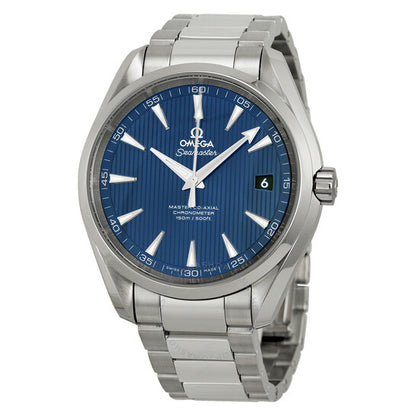 Omega, Aqua Terra Automatic Blue Dial Watch