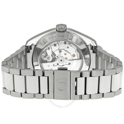 ساعة أوميغا أكوا تيرا للرجال بمينا أزرق