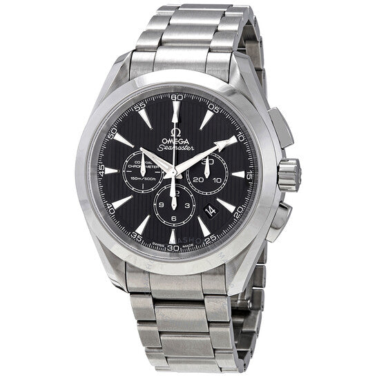 Omega, Aqua Terra Chronograph Black Dial Automatic Men's Watch